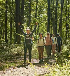 A group of hikers