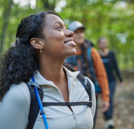 Girl Hiking