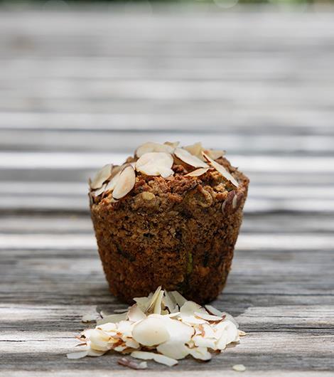 Zucchini Banana Muffins