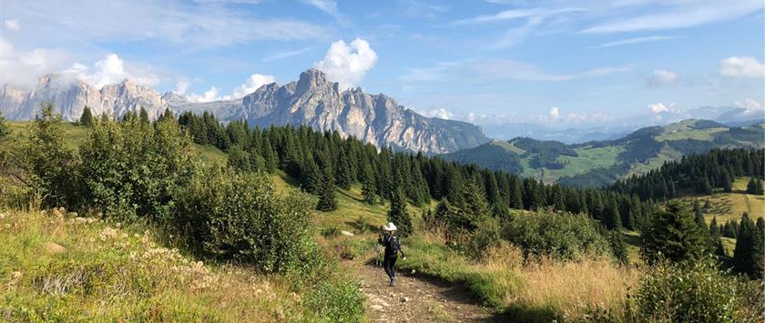 Hiking in The Mountains