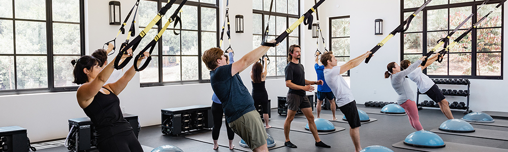 The Ranch Life, group gym workout