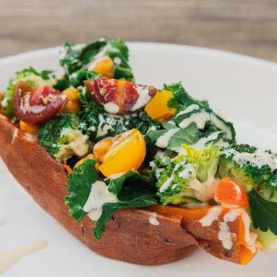 Stuffed Sweet Potatoes