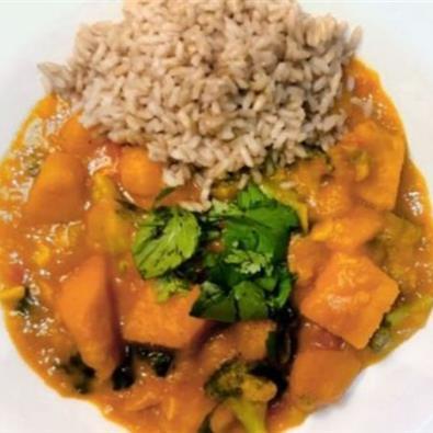 Thai Red Curry With Kabocha Squash