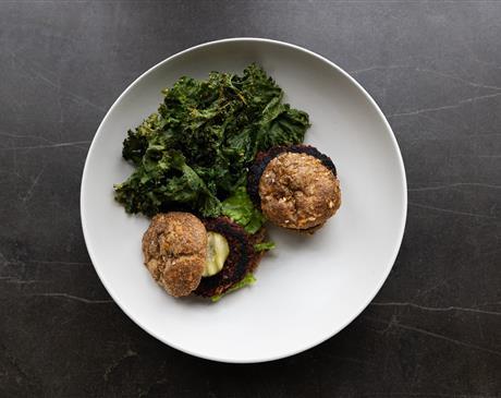 Beet Burger Sliders